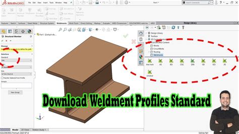 solidworks weldment profiles